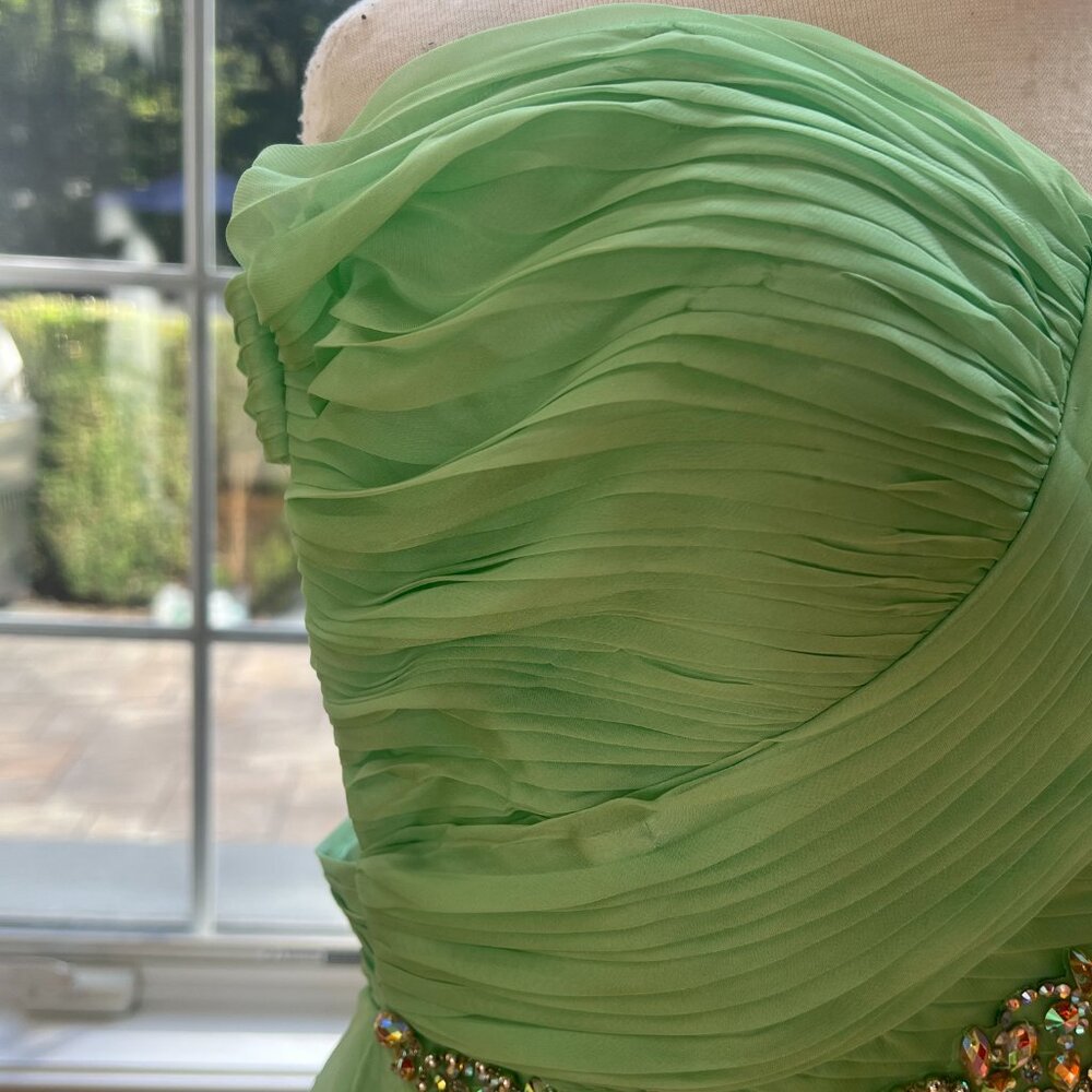 AlyceParis Mint Green Party dress size 12 - Picture 6 of 16